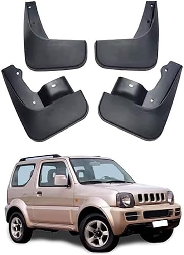 Stück Schmutzfänger für Suzuki Jimny 2005-2018,Schutz Kotflügel für Fahrzeuge Hochwertige Schmutzfänger Set (4er Bausatz) von Srltsy