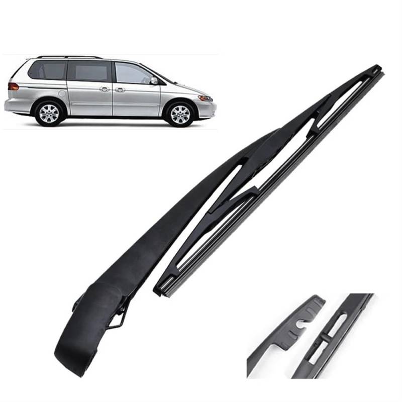 Umweltfreundlicher scheibenwischer Set für 30,5 cm, Heckwischerblatt und -arm, kompatibel mit Honda Odyssey MPV 2003–2005 von Srltsy