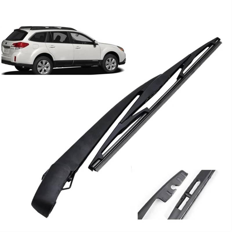 Umweltfreundlicher scheibenwischer Set für 35,6 cm (14 Zoll) Heckwischerblatt und Arm-Set, kompatibel mit Subaru Outback 2009–2015 von Srltsy