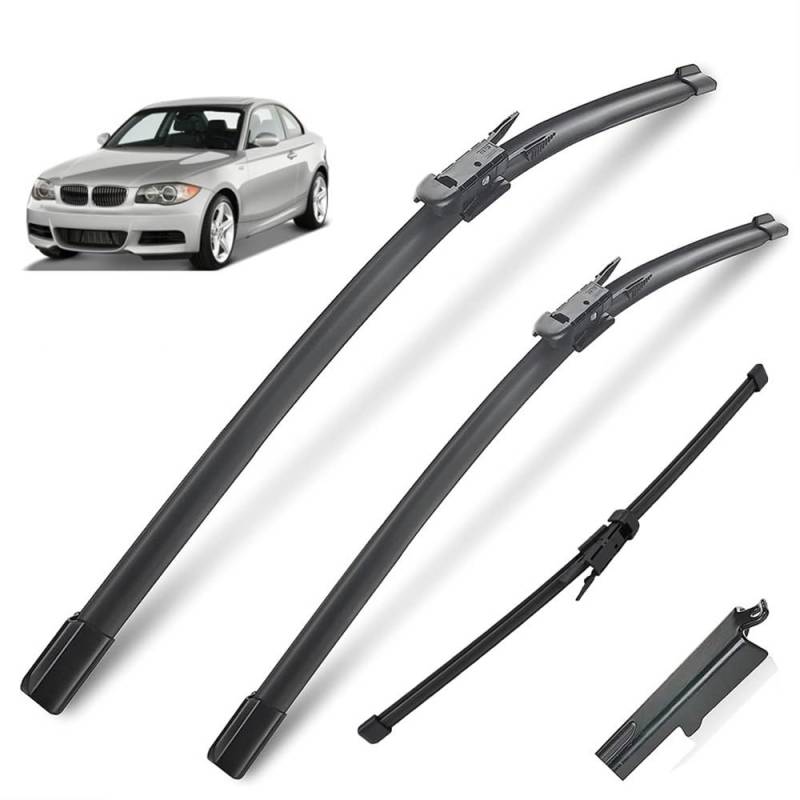 Umweltfreundlicher scheibenwischer Set für BMW 1er E81 E87 116i 116d 118i 118d 120i 120d 123d 130i 2004–2010, 20 Zoll, 20 Zoll, 12 Zoll von Srltsy