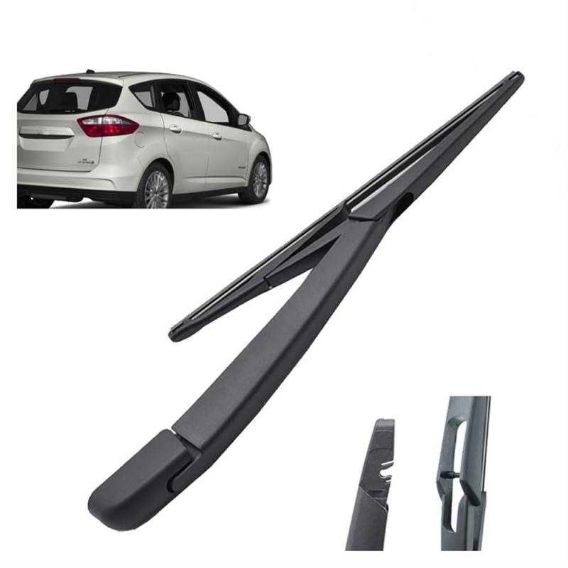 Umweltfreundlicher scheibenwischer Set für Ford C-Max 2010–2023,Heckwischerblatt und Arm-Set,30,5 cm (12 Zoll) von Srltsy