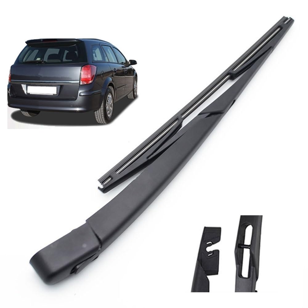 Umweltfreundlicher scheibenwischer Set für Opel Astra H 5 Türen 2004–2009, Heckwischerblatt und -arm, 30,5 cm von Srltsy