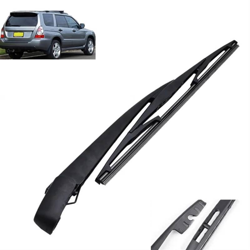 Umweltfreundlicher scheibenwischer Set für Subaru Forester SG MK2 2002–2008-35,6 cm (14 Zoll),Heckwischerblatt und Arm von Srltsy