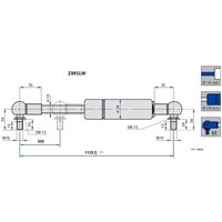 Gasfeder STABILUS STA2391LW von Stabilus