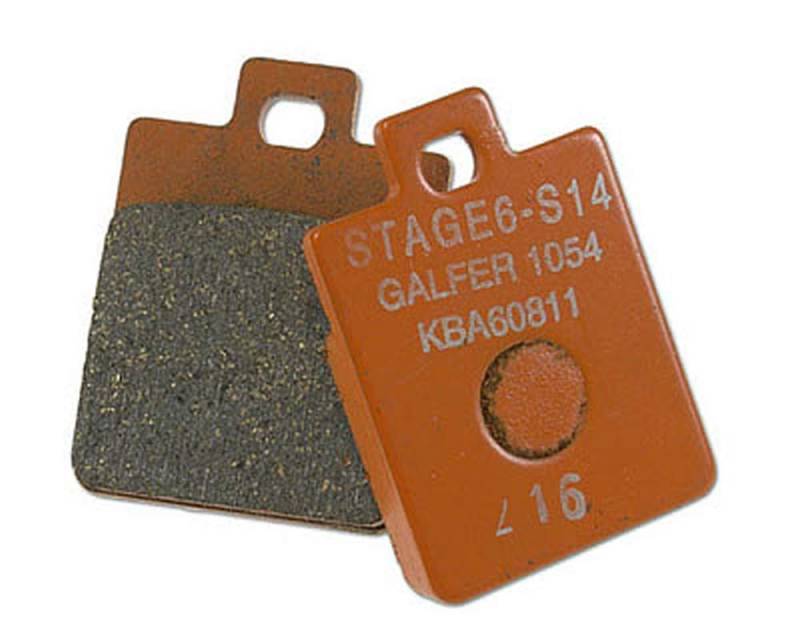 Bremsbeläge STAGE6 RACING - GILERA 125/180 Runner FX/FXR/SP 2 stroke Baujahr 99-02 (Hinten) von Stage6