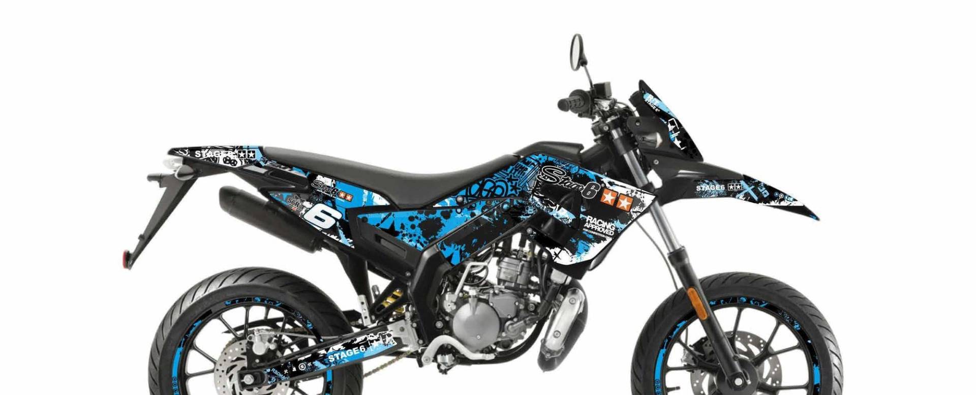 Dekor Kit Derbi Xtreme 2018 - 2020 blau / schwarz von Stage6