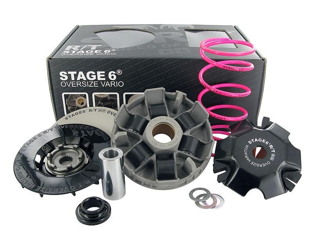 STAGE6 R/T Oversize Variomatik für Yamaha Aerox 50 Cat, Axis 50, BWS 12Zoll 50 von Stage6