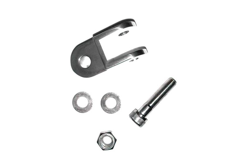 Höherlegungssatz Alu silbergrau + 40mm Morini von Standard Parts