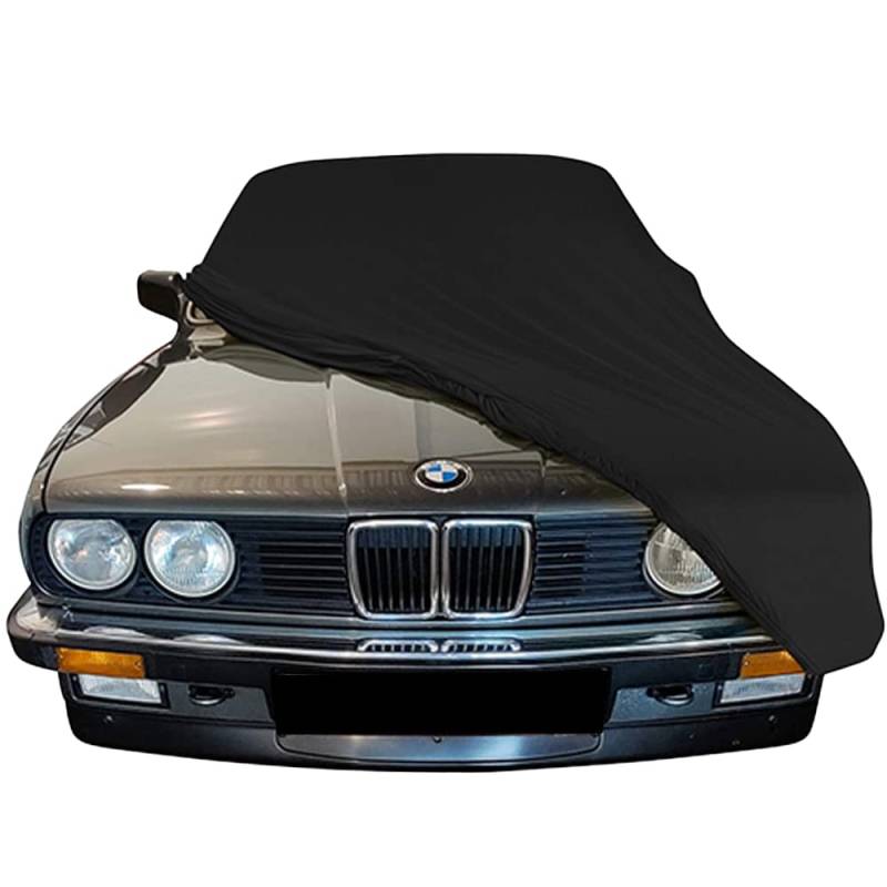 Star Cover Indoor Autoabdeckung kompatibel mit BMW 3-Series Cabrio (E30) SUPER Soft Stretch von Homry