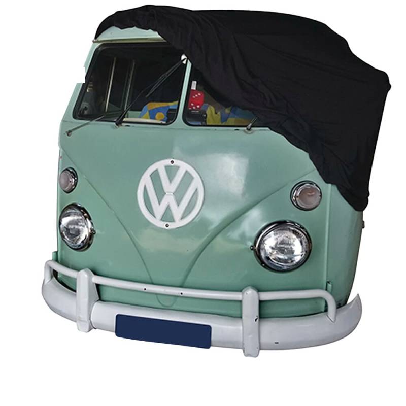 AUTOABDECKUNG SCHWARZ PASSEND FÜR Volkswagen T1 Bus (NO ROOFRACK) GANZGARAGE INNEN SCHUTZHÜLLE ABDECKPLANE SCHUTZDECKE Cover von Star Cover