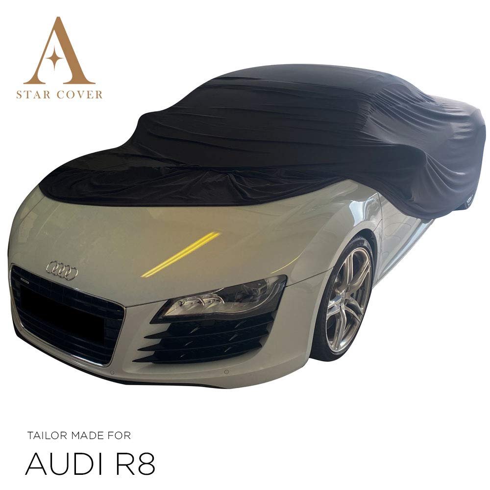 Star Cover AUTOABDECKUNG SCHWARZ Audi R8 Spyder SCHUTZHÜLLE ABDECKPLANE SCHUTZDECKE von Star Cover