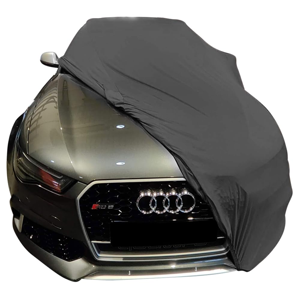 Star Cover Indoor Autoabdeckung kompatibel mit EIN Audi RS6 C7 (4G) Indoor Cover mit Spiegeltaschen SUPER Soft Stretch von Star Cover