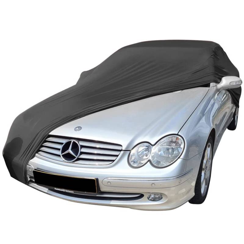 Star Cover Indoor Autoabdeckung kompatibel mit Mercedes-Benz CLK-Class (A209) Cabrio SUPER Soft Stretch von Star Cover