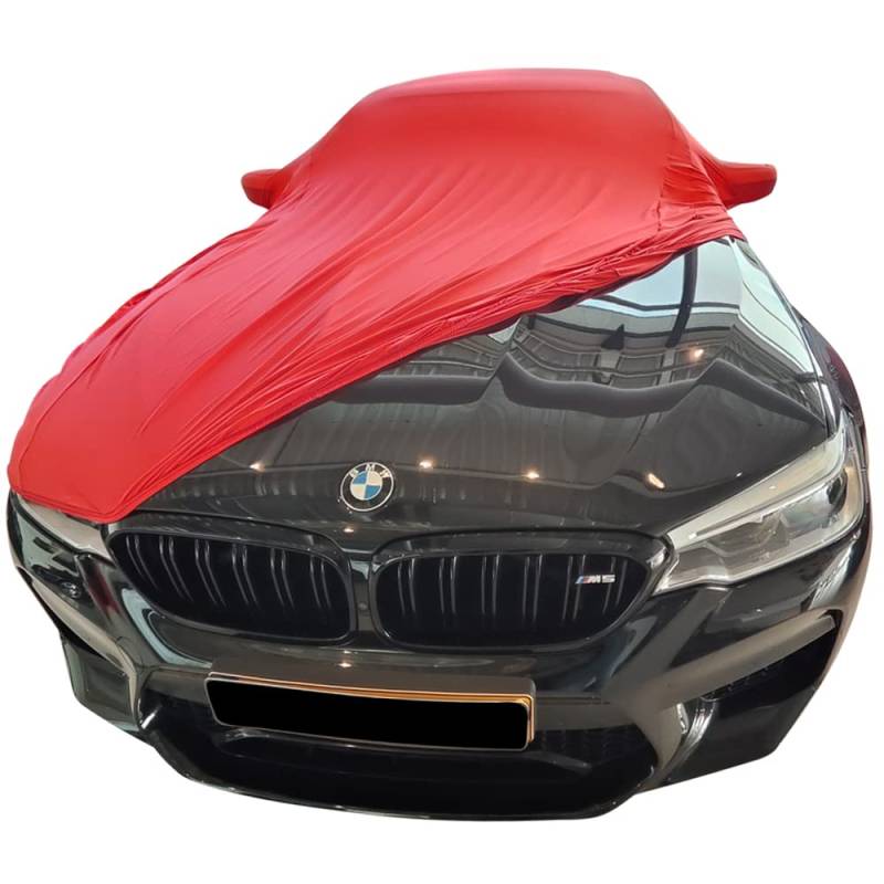 Star Cover Indoor AUTOABDECKUNG PASSEND FÜR EIN BMW M5 F90 Cover MIT SPIEGELTASCHEN von Star Cover