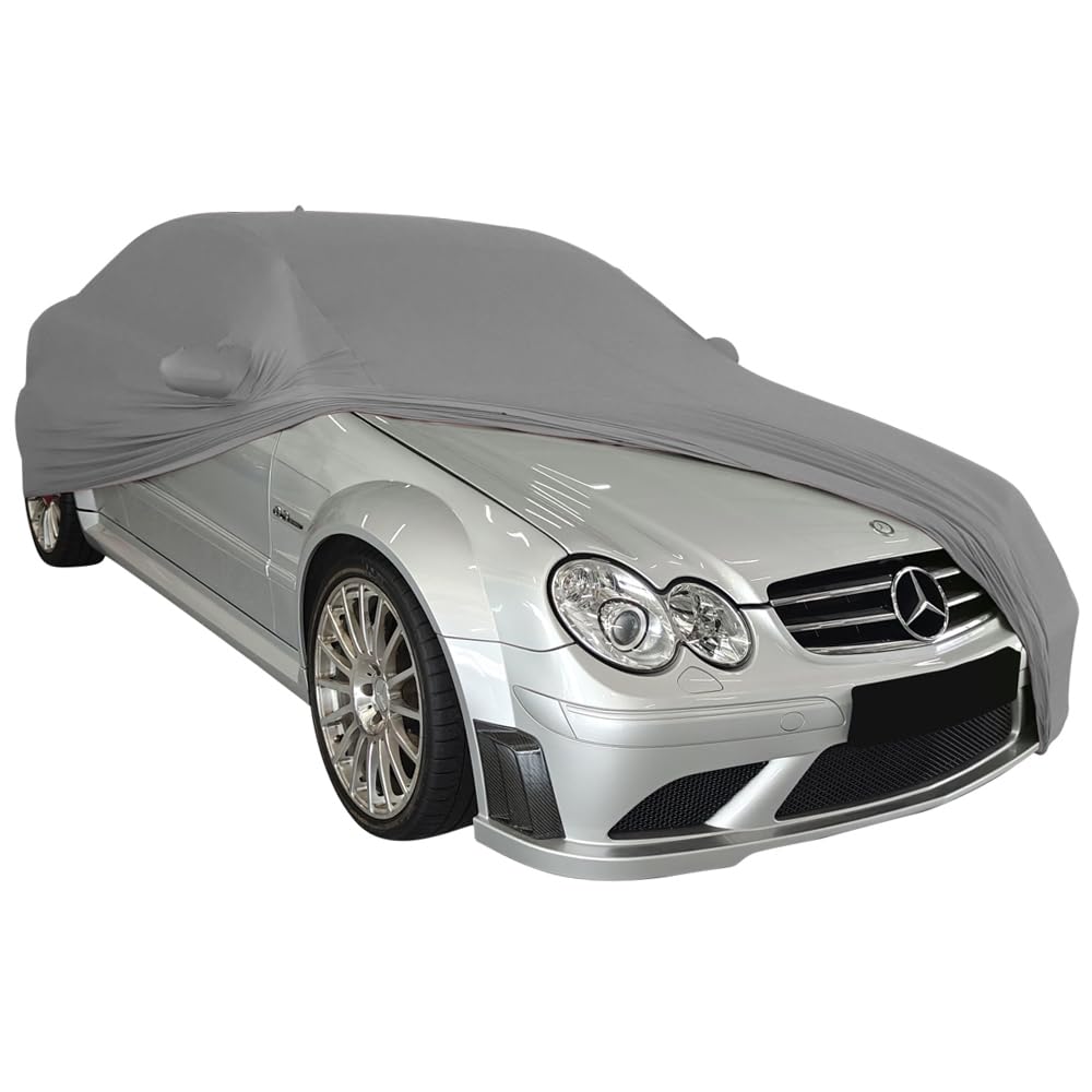 Star Cover Indoor Autoabdeckung kompatibel mit EIN Mercedes-Benz CLK C63 AMG Black Series Coupe Indoor Cover mit Spiegeltaschen SUPER Soft Stretch von Star Cover