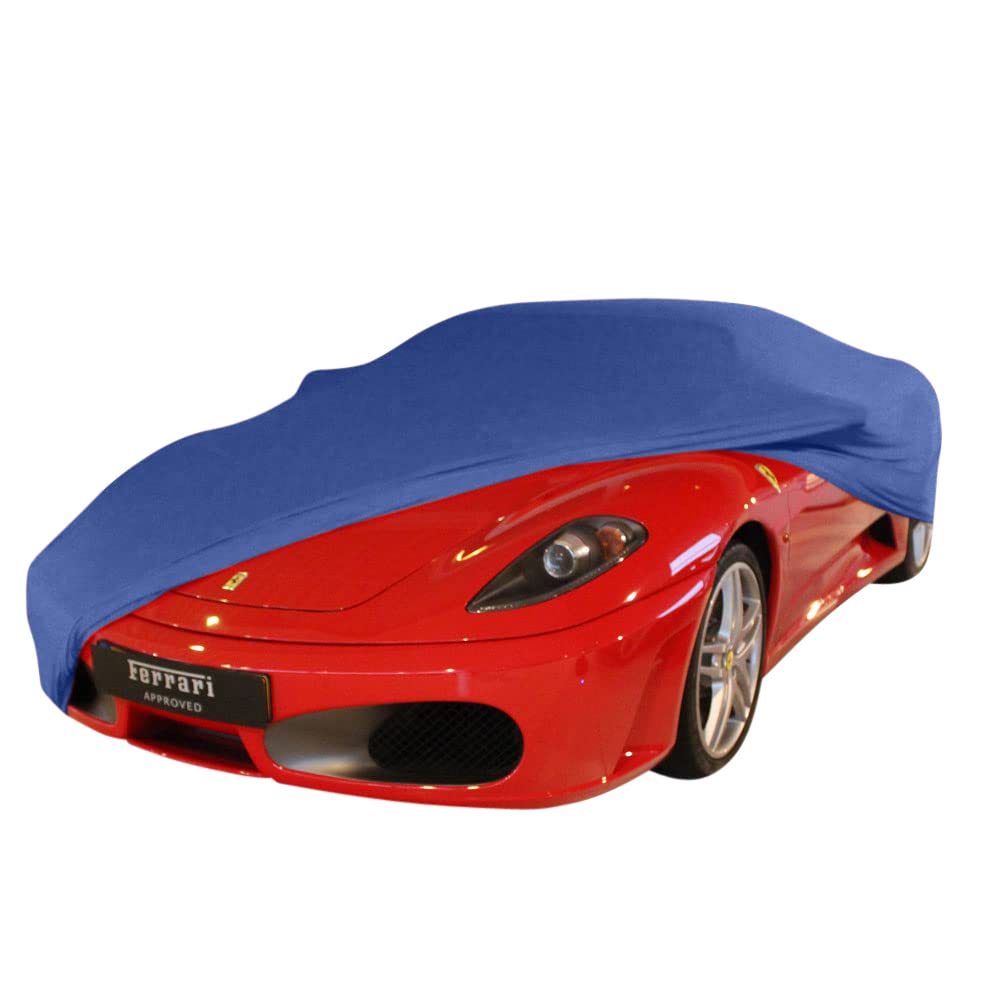 Star Cover Indoor Autoabdeckung kompatibel mit Ferrari F430 Berlinetta SUPER Soft Stretch von Star Cover