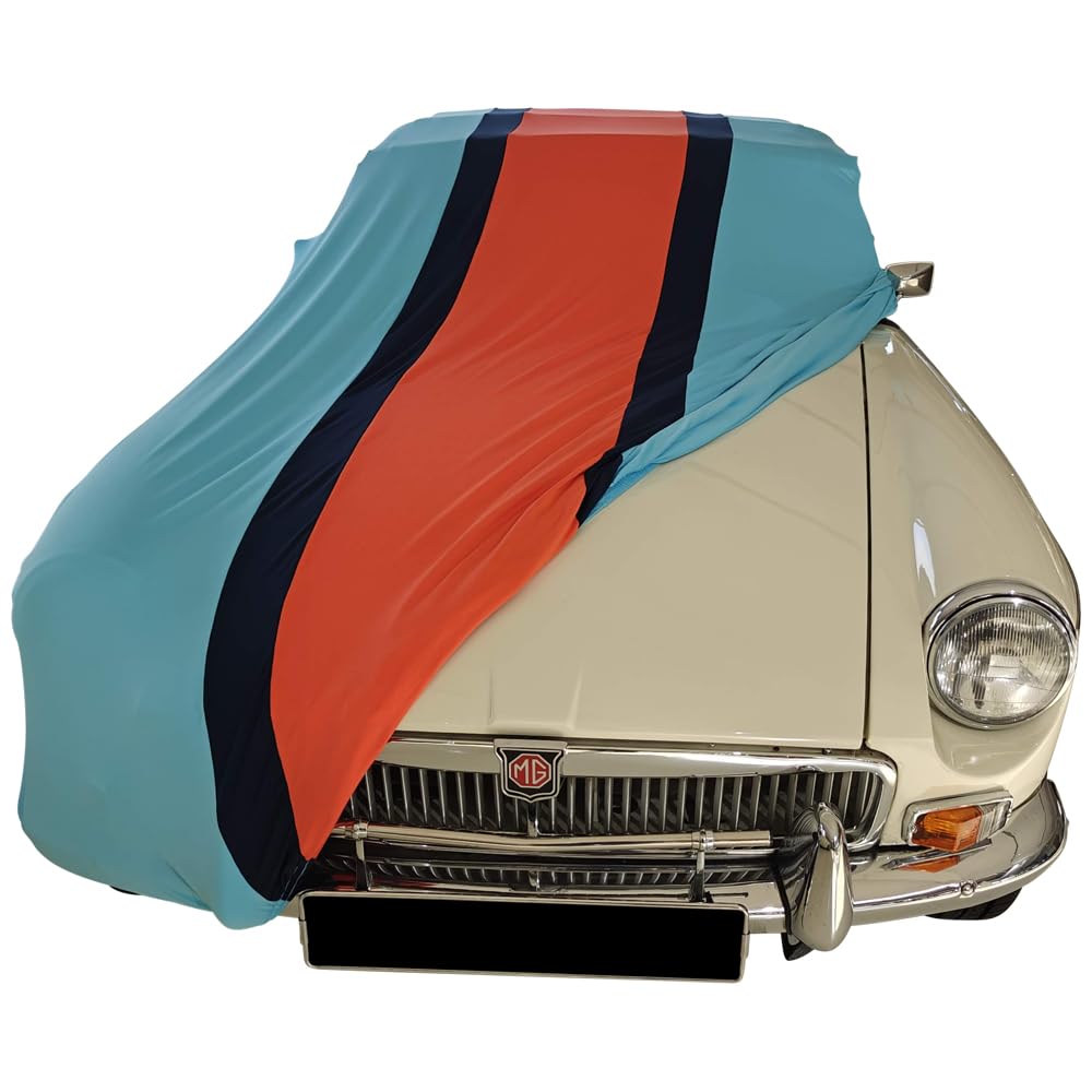 Star Cover Indoor Autoabdeckung kompatibel mit MG MGB RV8 SUPER Soft Stretch von Star Cover