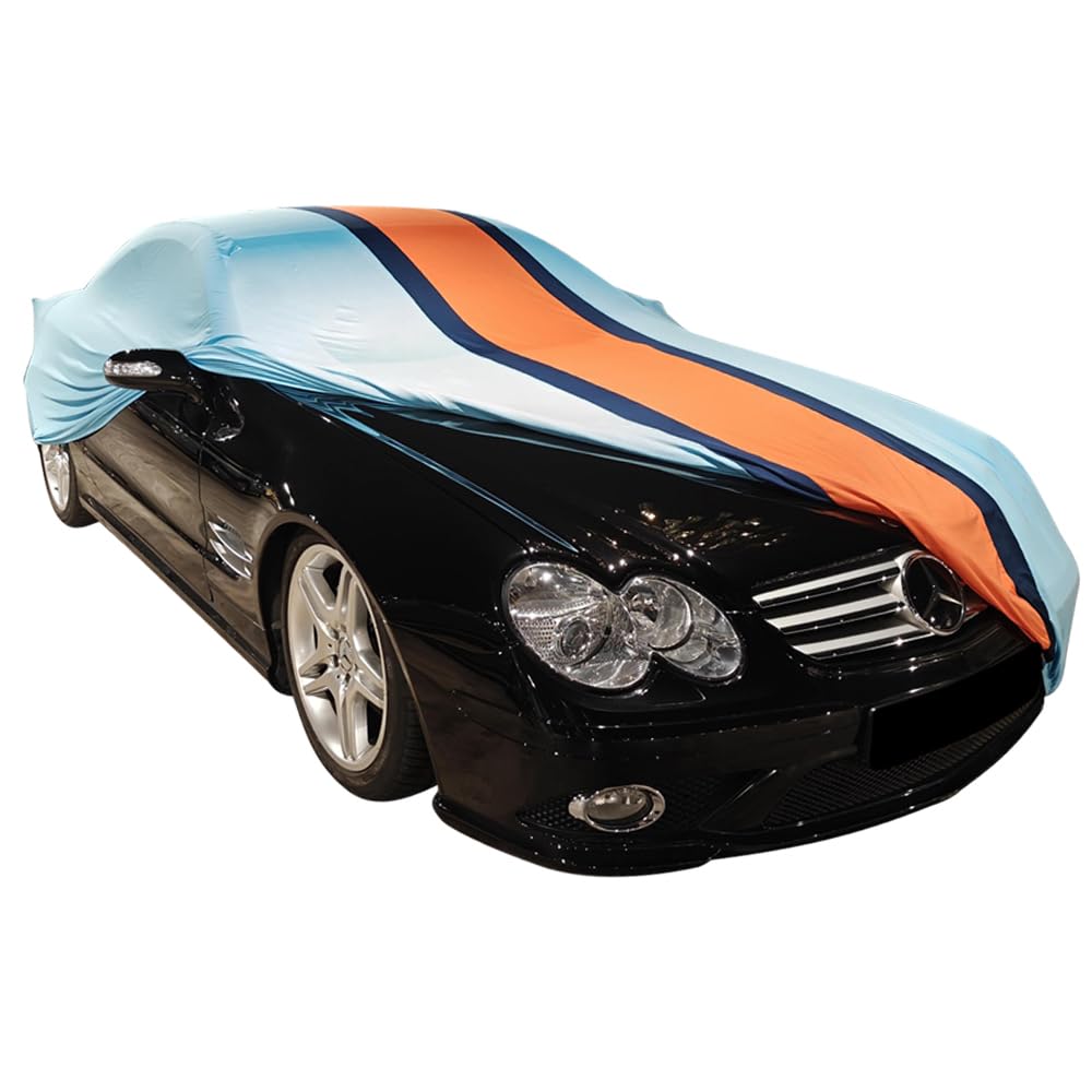 Star Cover Indoor Autoabdeckung kompatibel mit Mercedes-Benz SL-Class (R230) SUPER Soft Stretch von Star Cover