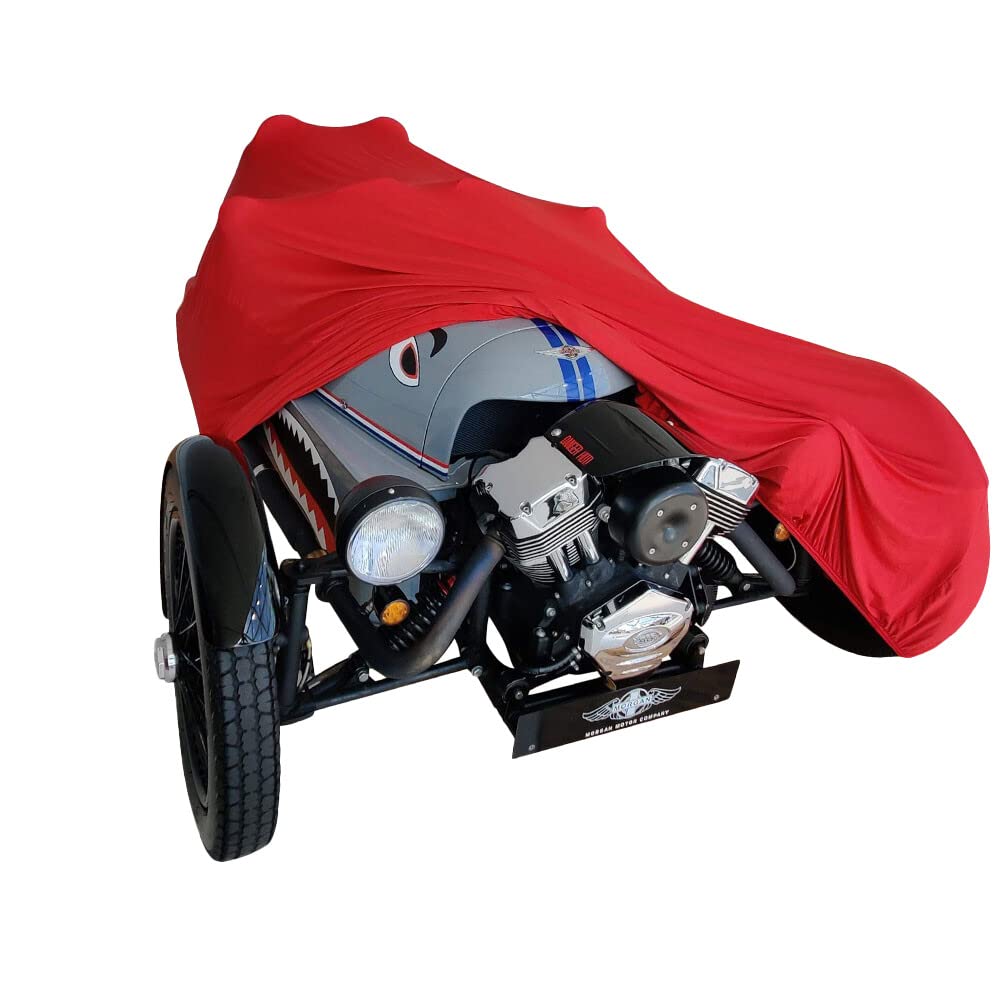 Star Cover Indoor Autoabdeckung kompatibel mit Morgan 3-Wheeler SUPER Soft Stretch von Bhgytec