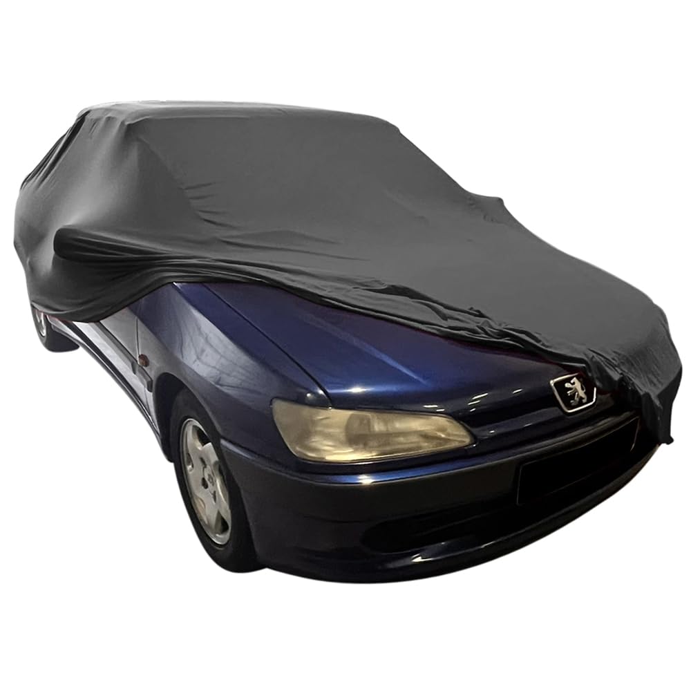 Star Cover Indoor Autoabdeckung kompatibel mit Peugeot 306 Cabrio SUPER Soft Stretch von Star Cover