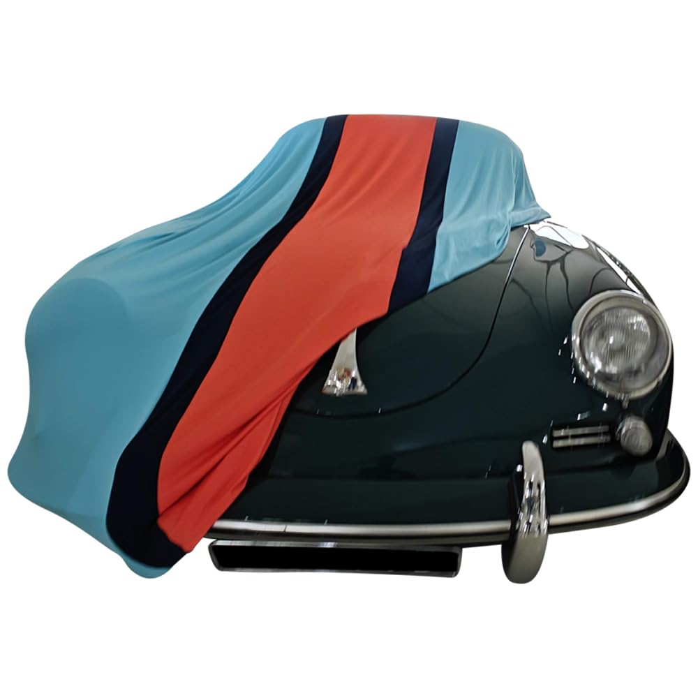 Star Cover Indoor Autoabdeckung kompatibel mit Porsche 356 Speedster SUPER Soft Stretch von Star Cover