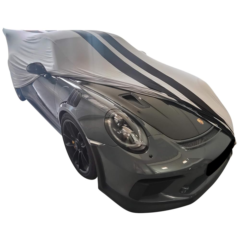 Star Cover Indoor Autoabdeckung kompatibel mit Porsche 911 (991) GT3 RS SUPER Soft Stretch von Star Cover