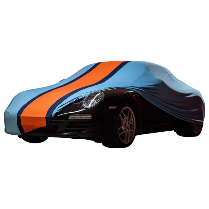 Star Cover Indoor Autoabdeckung kompatibel mit Porsche 911 (997) Cabrio SUPER Soft Stretch von Star Cover