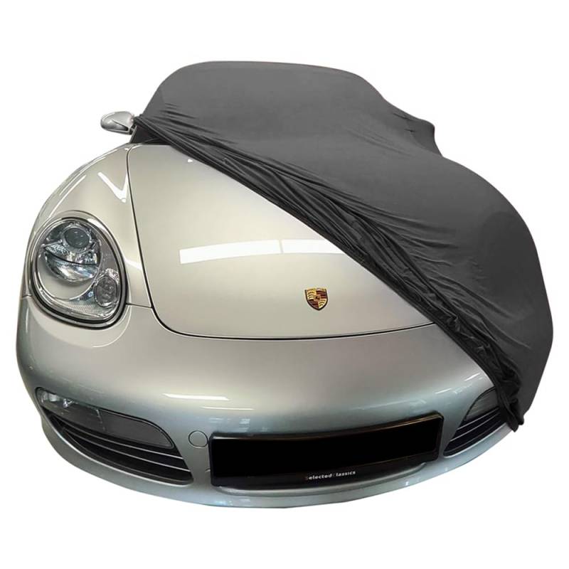 Star Cover Indoor Autoabdeckung kompatibel mit Porsche Boxster (987) SUPER Soft Stretch von Star Cover