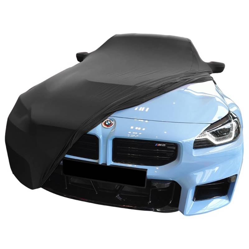 Star Cover Indoor Autoabdeckung kompatibel mit BMW M2 (G87) Coupe mit Spiegeltaschen SUPER Soft Stretch von Star Cover