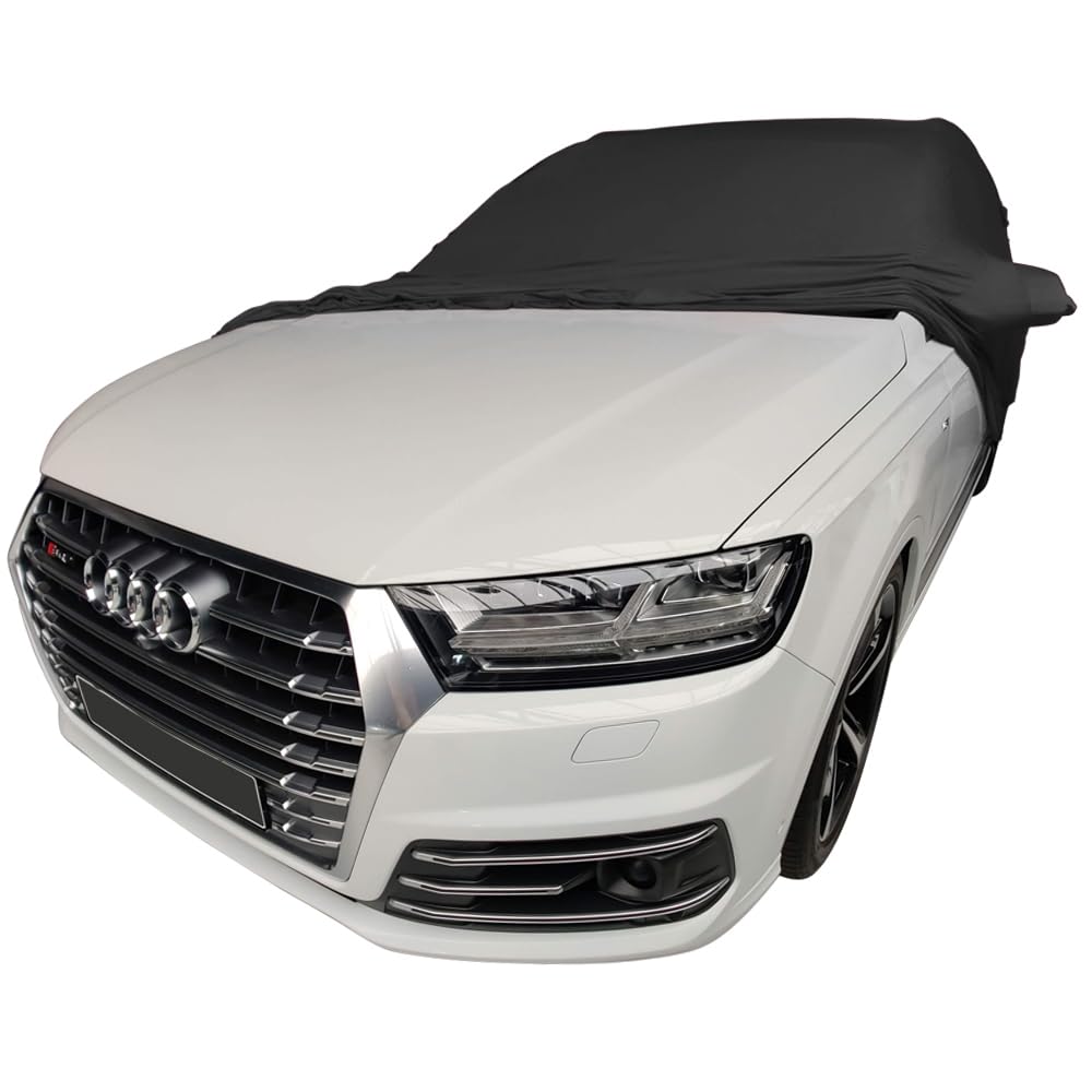 Star Cover Indoor Autoabdeckung kompatibel mit EIN Audi Q7 (4L) Mk1 Indoor Cover mit Spiegeltaschen SUPER Soft Stretch von Star Cover