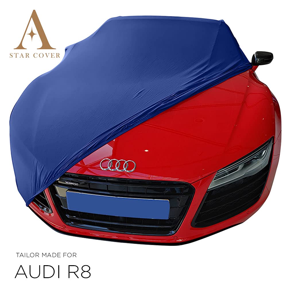 Star Cover Indoor Autoabdeckung passend für EIN Audi R8 Cover SUPER Soft Stretch von Star Cover