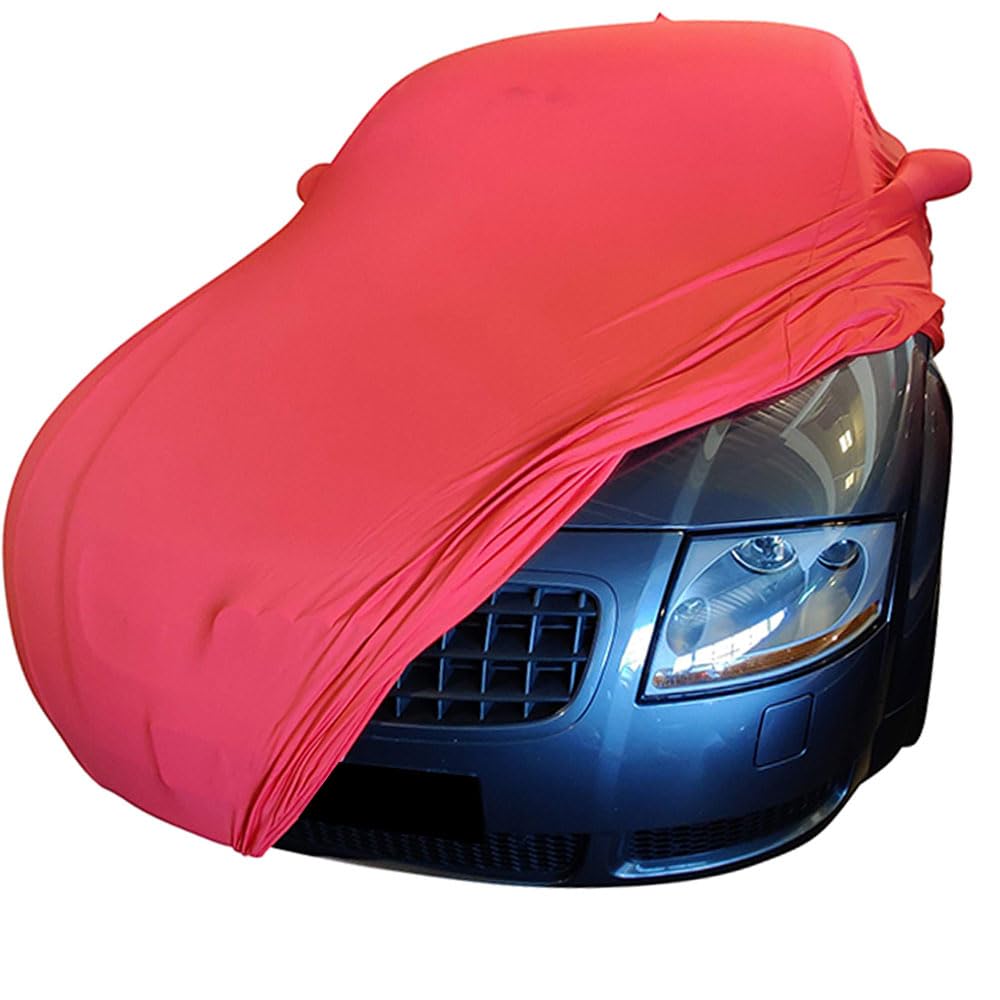 Star Cover Indoor Autoabdeckung passend für EIN Audi TT Coupe Mk1 Indoor Cover mit Spiegeltaschen SUPER Soft Stretch von Star Cover