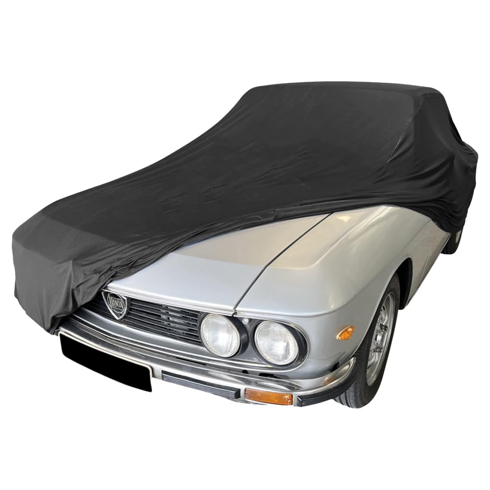 Star Cover Indoor Autoabdeckung kompatibel mit Lancia Fulvia SUPER Soft Stretch von Star Cover