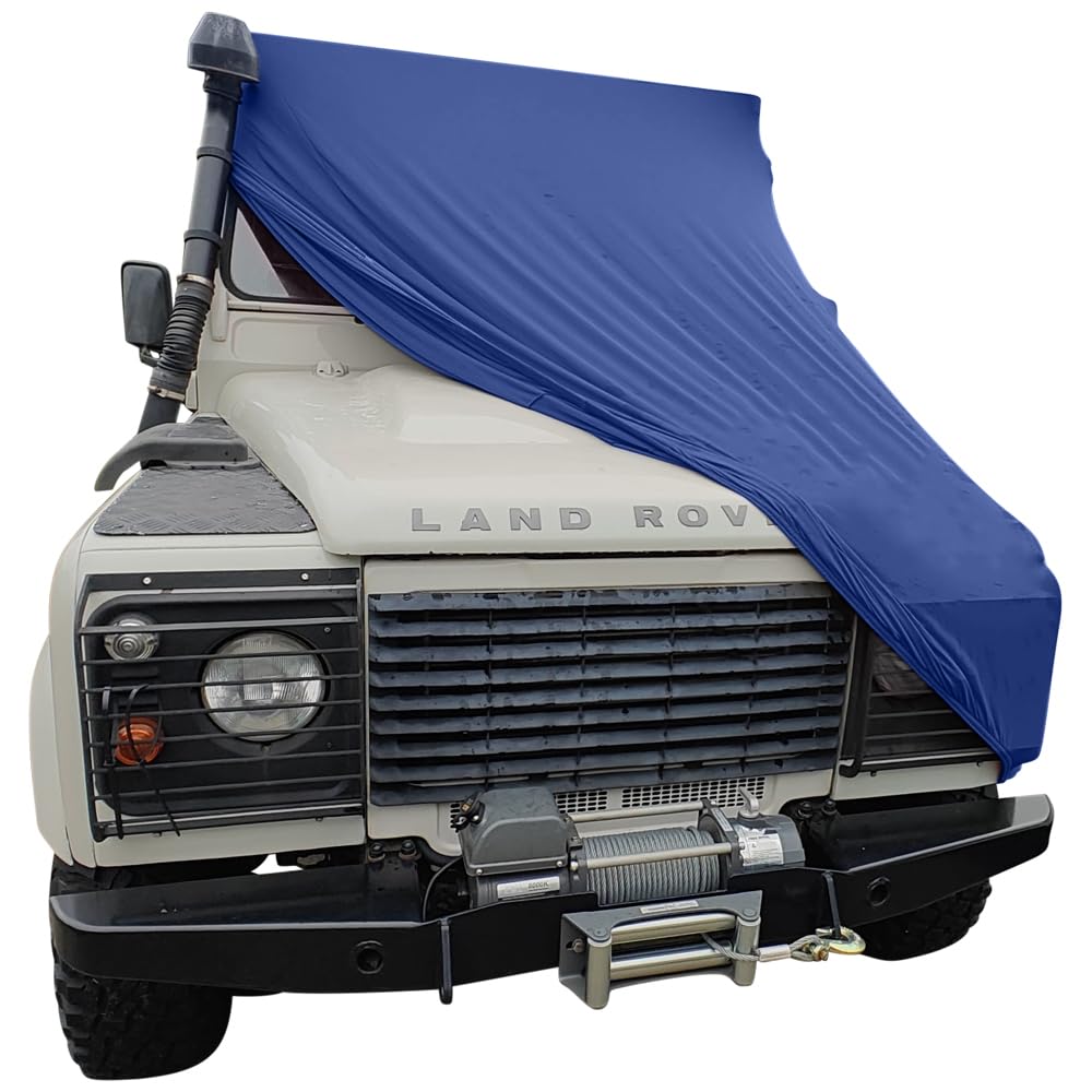 Star Cover Indoor Autoabdeckung kompatibel mit EIN Land Rover Defender 130 Cover SUPER Soft Stretch von Star Cover