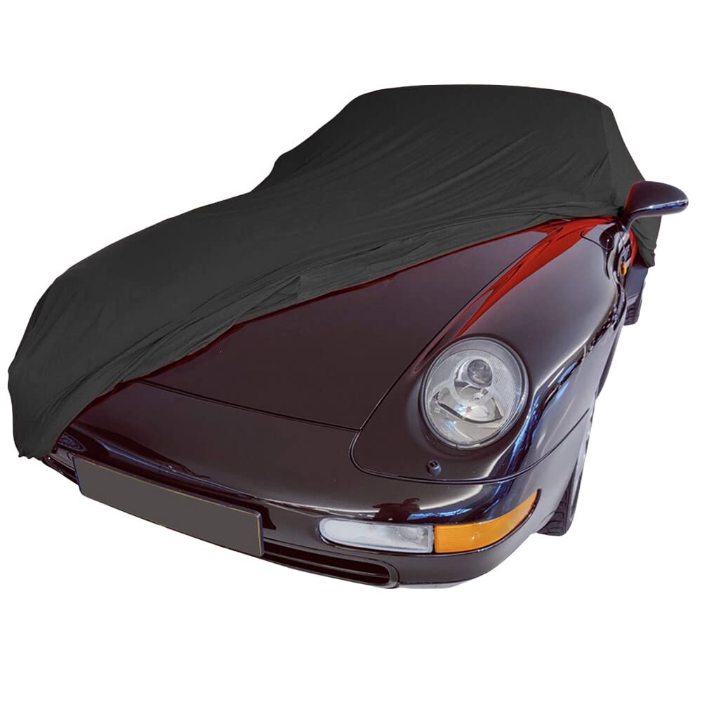 Star Cover Indoor Autoabdeckung kompatibel mit Porsche 911 (993) SUPER Soft Stretch von Star Cover