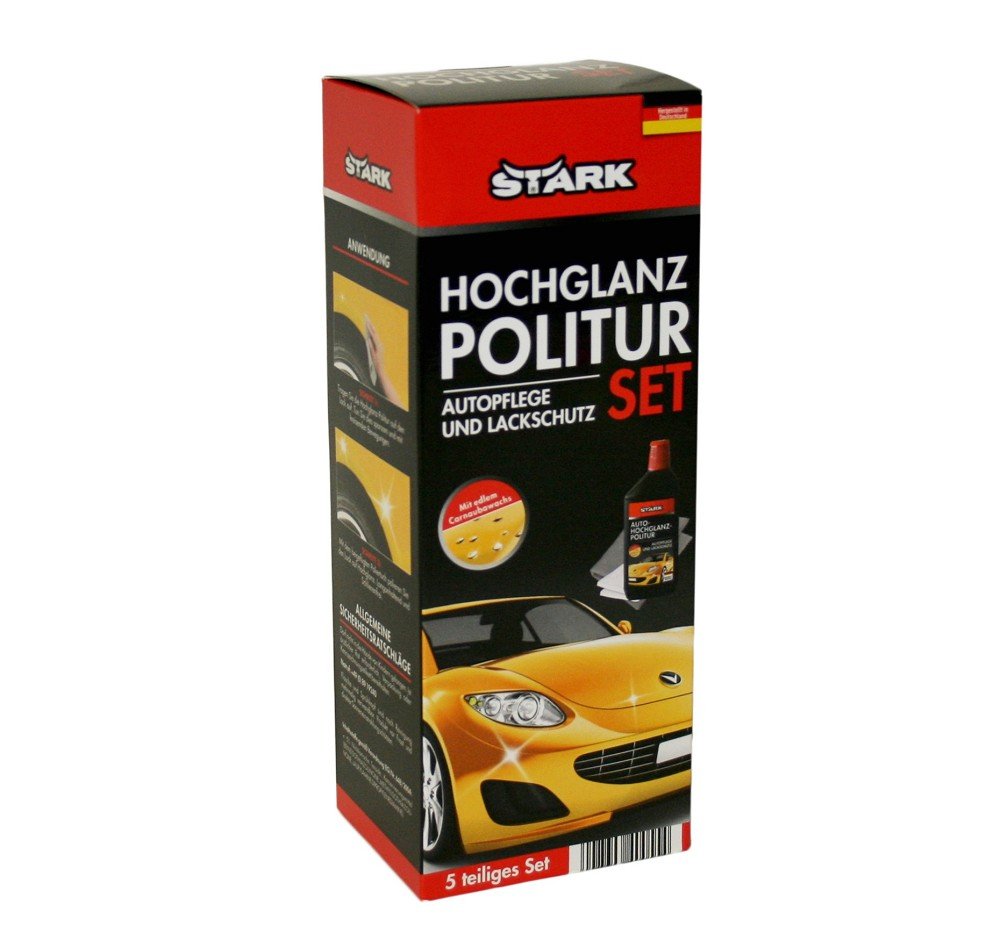 STARK 40055 Hochglanz-Politur-Set, 5-Teilig von STARK