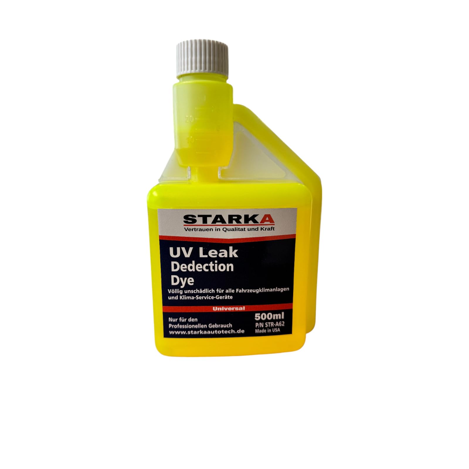 Starka Autotech Universal UV-Kontrastmittel, Lecksuchmittel für Klimaanlagen, 500 ml von Starka Autotech