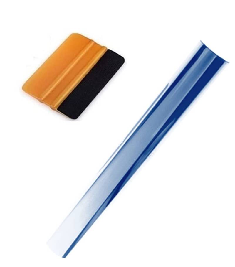 Blaues Sonnenblende-Stirnband für die Windschutzscheibe, Farbe reflektierend, Spiegel-Effekt, Chrom-Farbe Anwendung oben für Schatten und Filtration von Station Mania