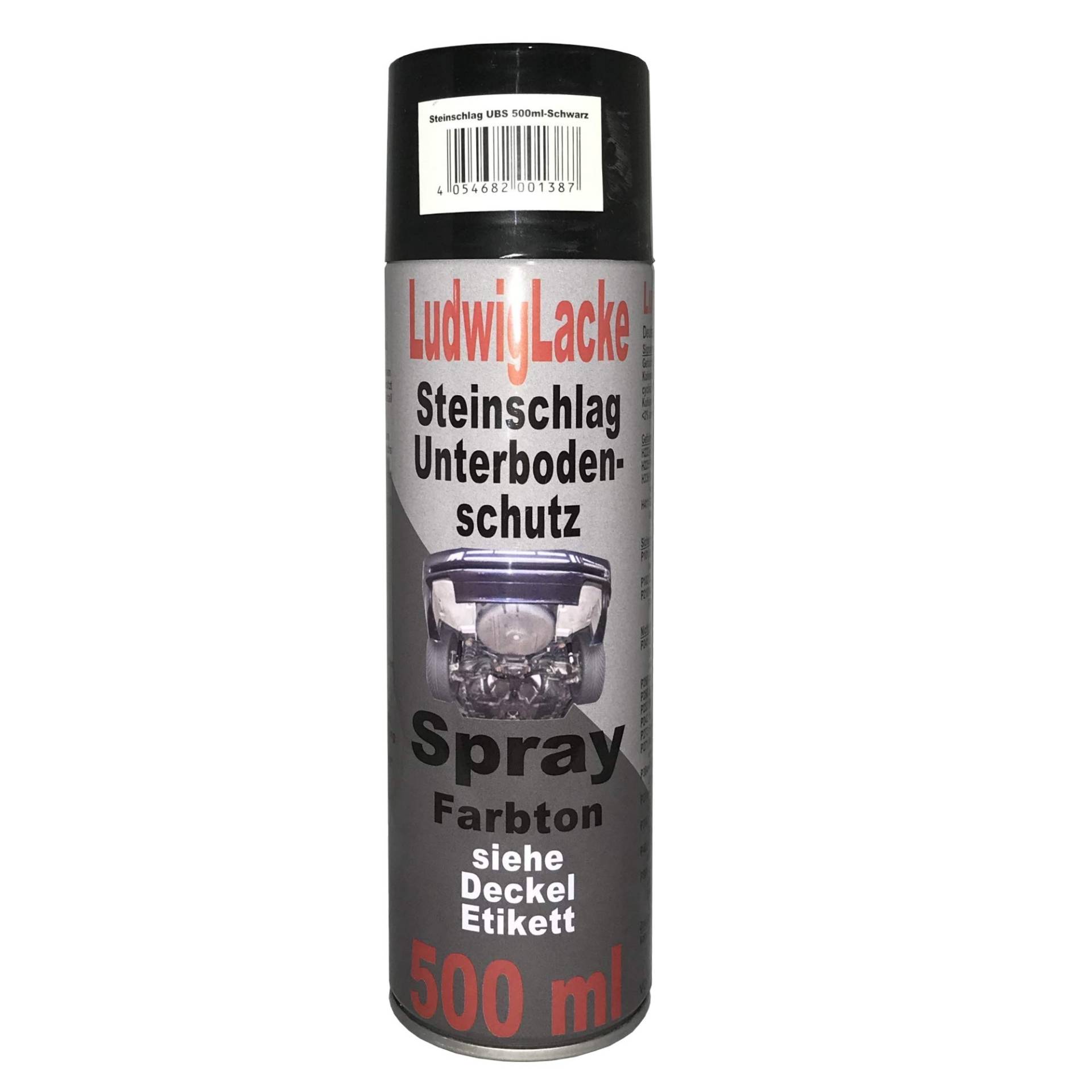 Steinschlagschutz Unterbodenschutz 500 ml Spray Schwarz von Steinschlagschutz Unterbodenschutz