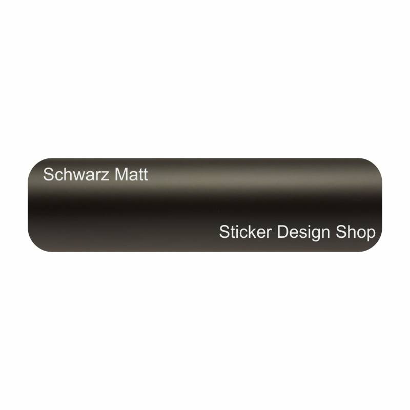 Sticker Design Shop 6,98 €/m² ORACAL 631 5m x 31,5cm Matt Schwarz 070 Plotterfolie Bastelfolie Möbelfolie Folie von Sticker Design Shop