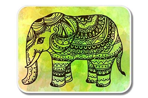 15cm! Klebe-Folie Wetterfest Made-IN-Germany Indischer Elefant L1539 UV&Waschanlagenfest Auto-Aufkleber Sticker Decal von Sticker-Designs