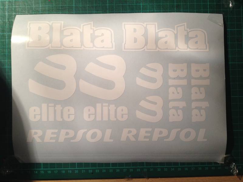 BLATA (begriffsklärung) – Mini Moto Aufkleber Set von StickerBorough