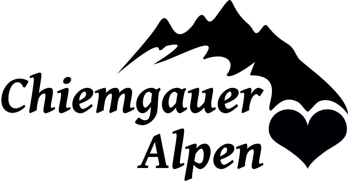 Stickerpalast 2X Auto Aufkleber CHIEMGAUER Alpen Berg/Gebirge Deutschland | 11 cm konturgeschnitten von Stickerpalast