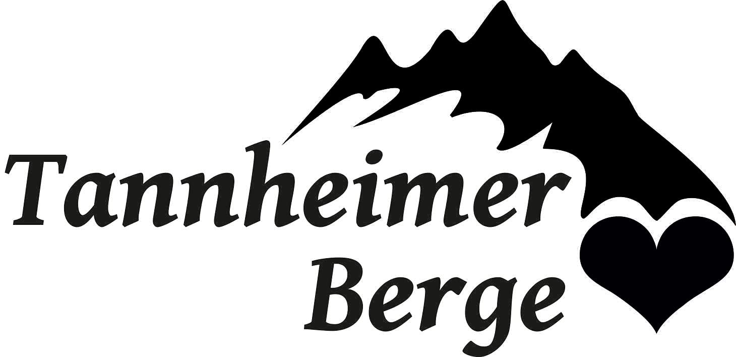 Stickerpalast 2X Auto Aufkleber TANNHEIMER Berge Berg/Gebirge Österreich | 12 cm konturgeschnitten von Stickerpalast