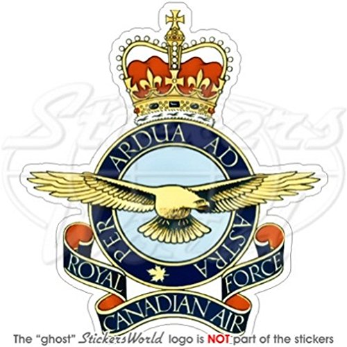 Kanada Canadian Luftwaffe Militärflugplatz Aircom Badge 121,9 cm (122 mm) Vinyl Aufkleber, Aufkleber von StickersWorld