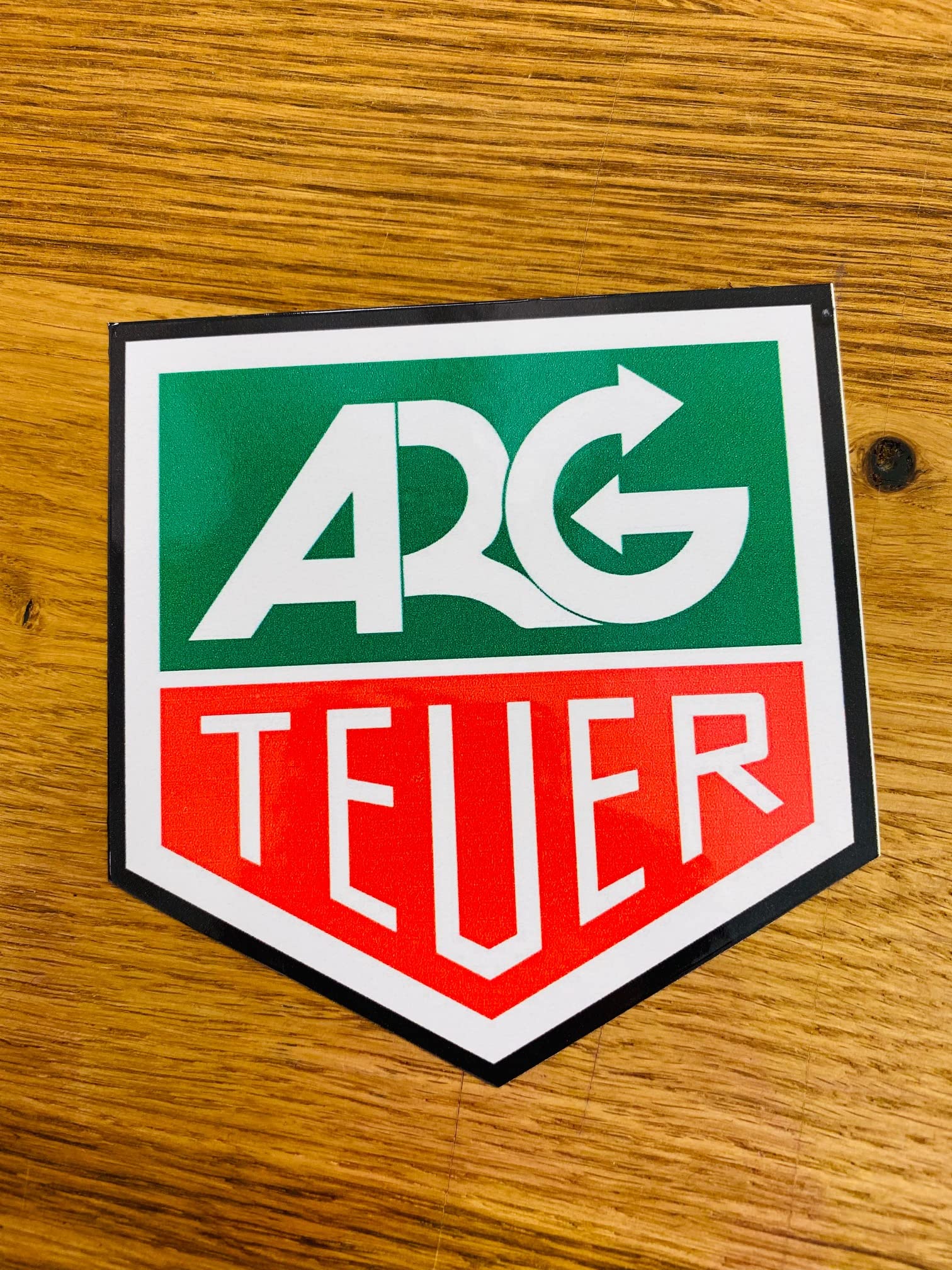 ARG TEUER Aufkleber Sticker Tuning Auto Motorsport Sponsor Fun Car OEM V8 Mi526 von Stickerverticker