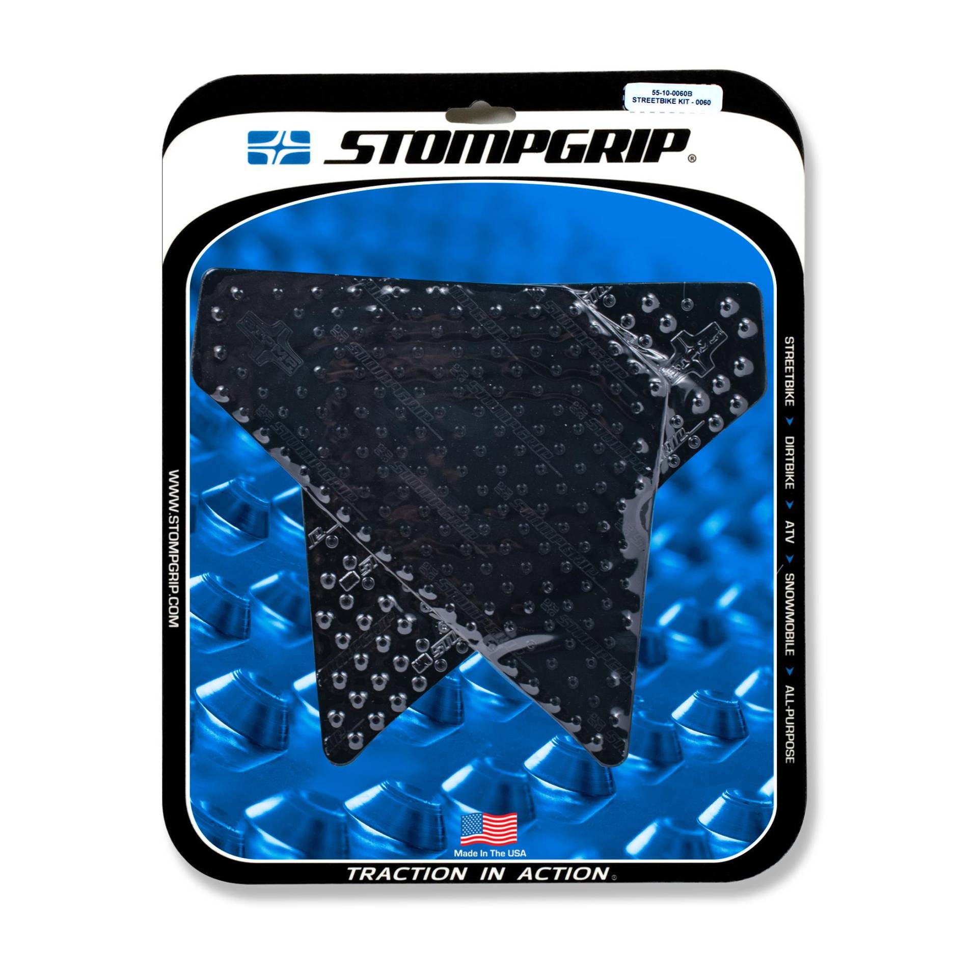 STOMPGRIP Traction Pad Tankpad Volcano Yamaha XT 1200 Z Super Tenere /ES Bj. 2012-2018 Farbe:schwarz von Stompgrip