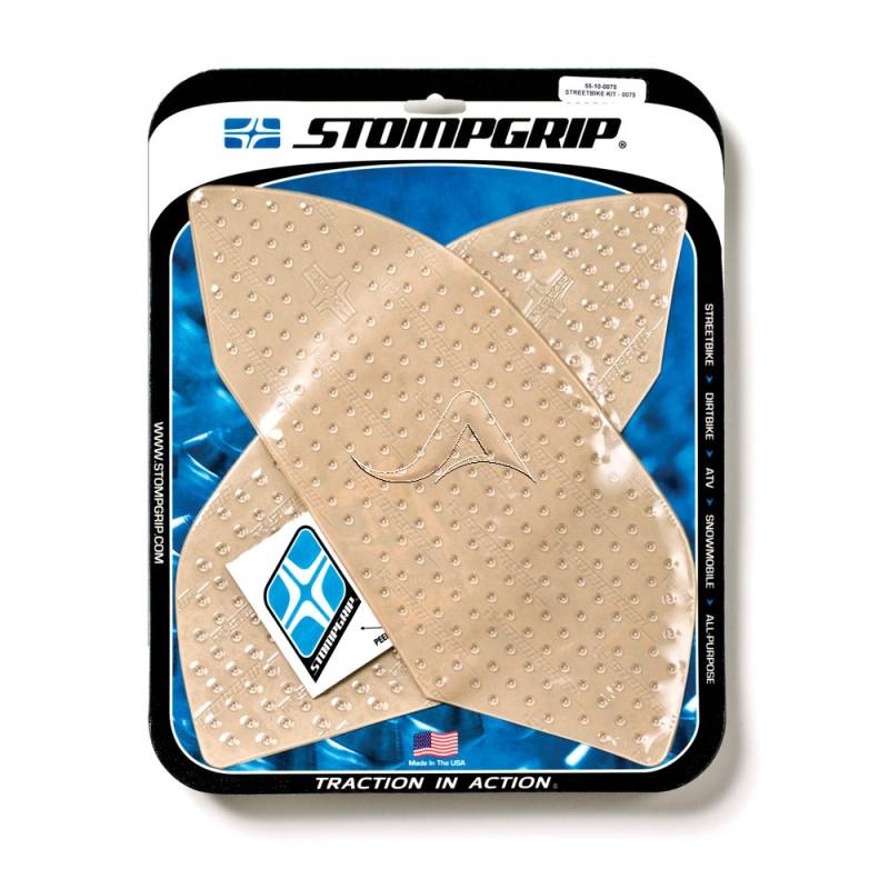 STOMPGRIP Traction Pad Tankpad Volcano für Aprilia RSV4/R /Factory /APRC Bj.2009-2015 Farbe: klar von Stompgrip