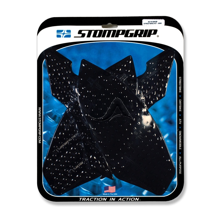 STOMPGRIP Traction Pad Tankpad Volcano für BMW HP4 Bj. 2013-2014, Farbe: Schwarz von Stompgrip