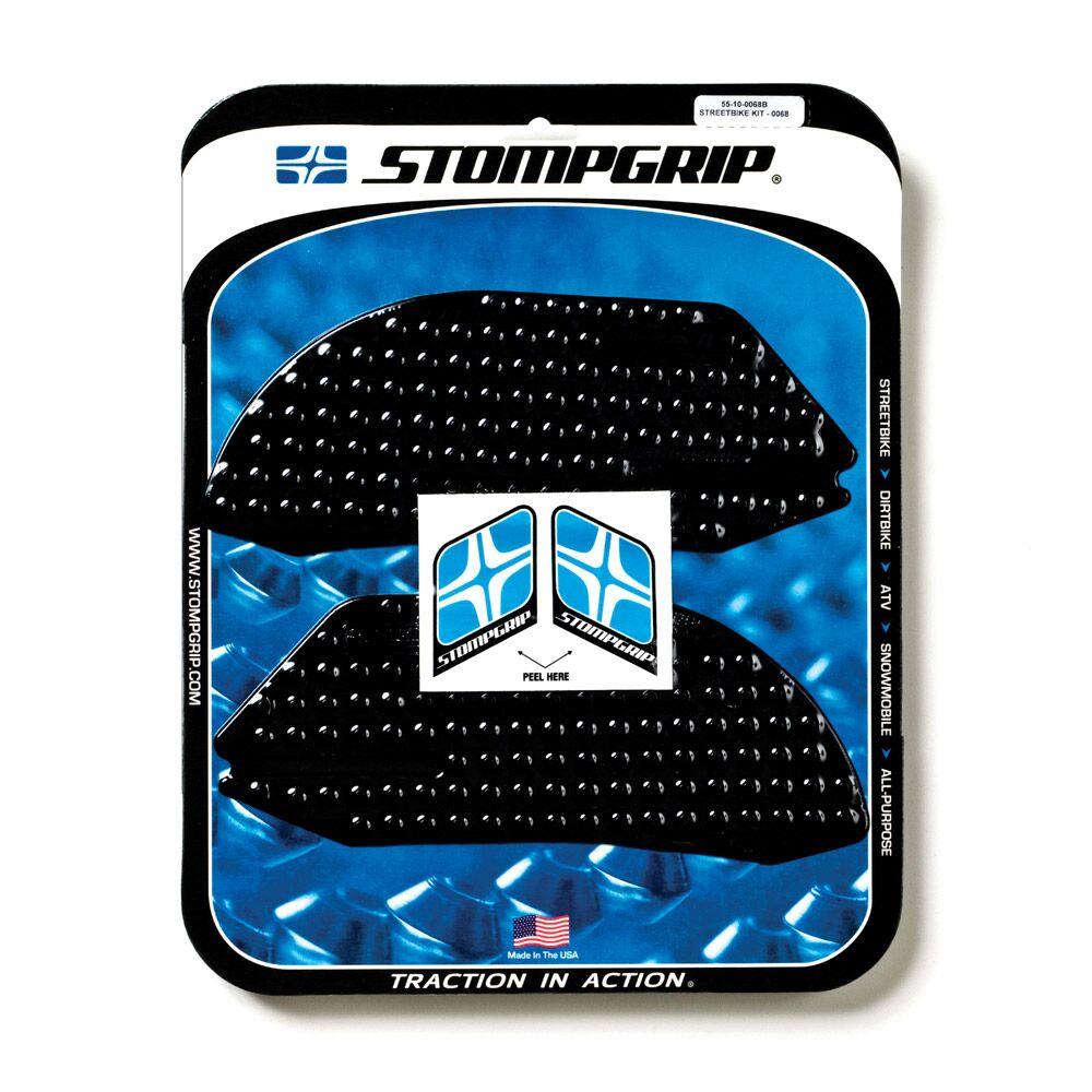 STOMPGRIP Traction Pad Tankpad Volcano für Ducati 1299 Panigale / R / S Bj.2015-2019, Farbe: Schwarz von Stompgrip